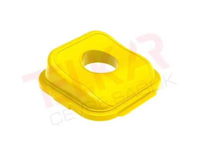 PLASTIC-METAL WASTE SET COVER - OVAL COVER 