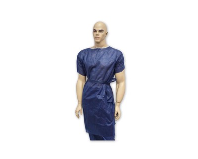 PATIENT APRON SHORT SLEEVE