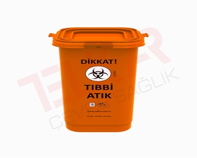 30 LT CORNERED MEDICAL WASTE TRANSFER CONTAINER (BOX)