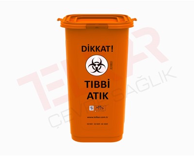 60 LT CORNERED MEDICAL  WASTE TRANSFER CONTAINER (BOX)