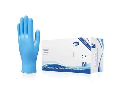 NITRILE BLUE  GLOVES