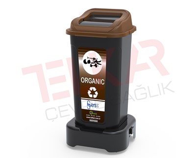 MODULAR WASTE  BIN SET ORGANIC WASTE 60 LT